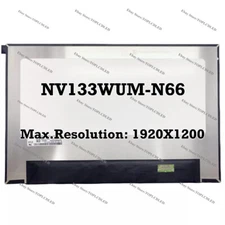 NV133WUM-N66 LCD Screen New Matrix 1920×1200 Digitizer Panel Display