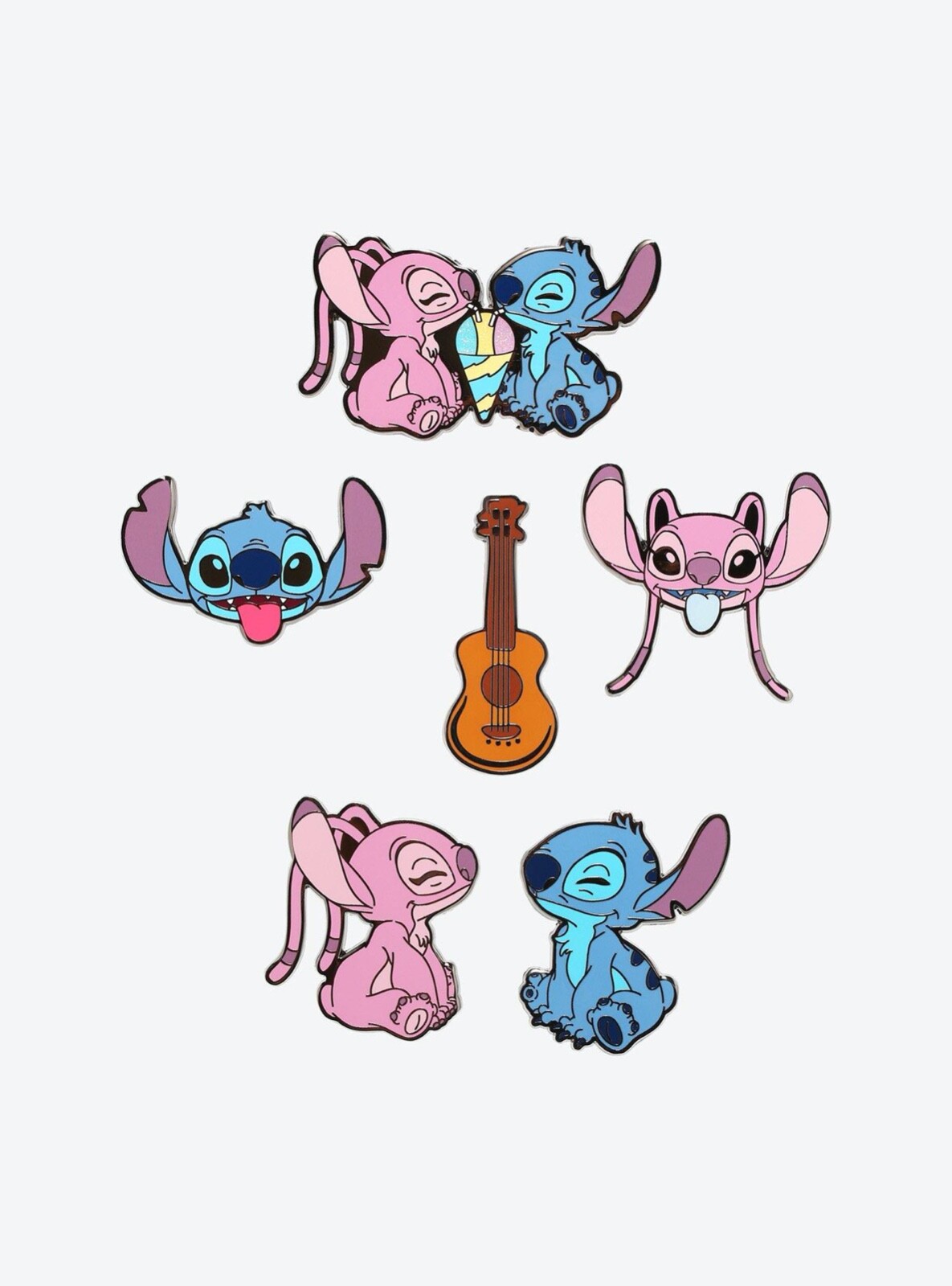 Lilo and Stitch Holiday Stitch Blind-Box Pins Case of 12