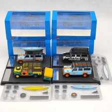 Master 1:64 Lan~over Defender 110 Gulf Camping Camouflage Diecast Toys Models