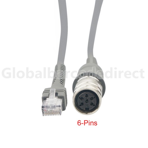 6Pin USB Scanner Cable CBL-71918-11R same as 25-71918-01R 9ft VC5090 to LS3408 - Picture 4 of 6