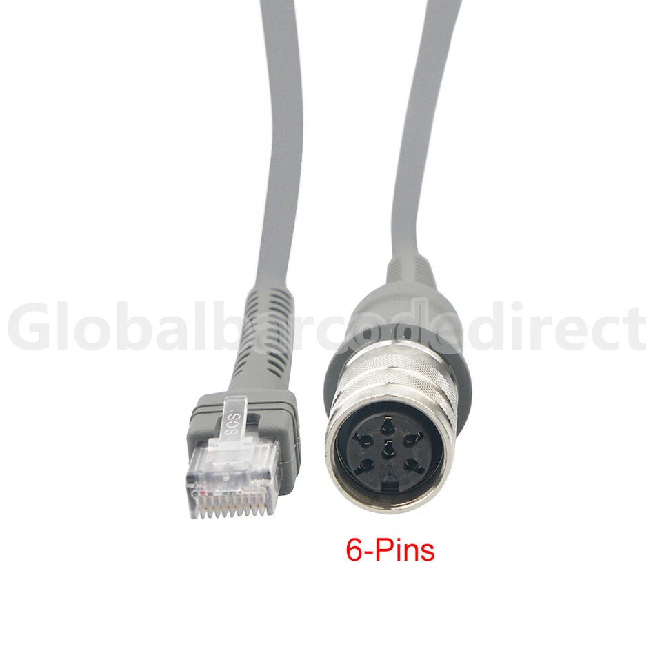 6Pin USB Scanner Cable CBL-71918-11R same as 25-71918-01R 9ft VC5090 to LS3408 - Image 4 of 4