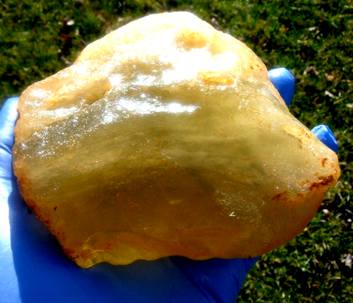 Esemplare da impatto Tektite meteorite vetro deserto libico (3875 crt) (3/4Kg) molto grande - Foto 7 di 8
