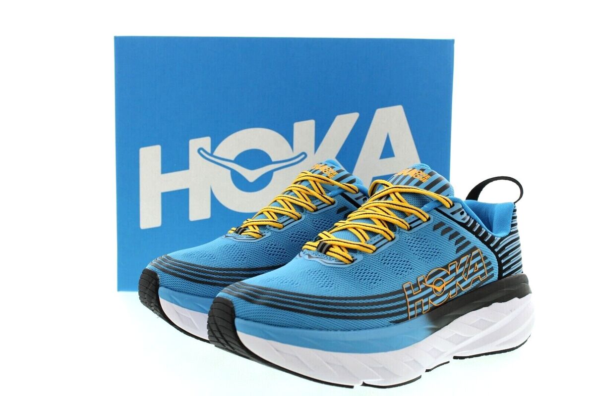 Hoka Bondi 6 Running Shoes Hoka One Men's Low Top Cushioned Hoka Bondi 6 Running Shoes Hoka One Men's Low Top Cushioned