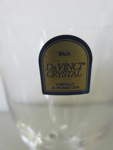 Da Vinci Crystal Wine Glasses Set of 4 Fine Blown Stemware 22.5cm Tall - Picture 4 of 12