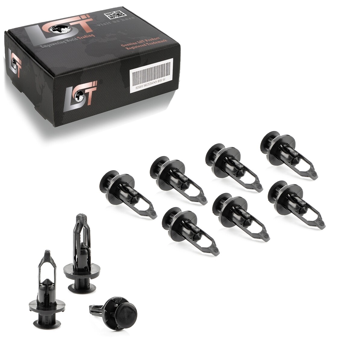 10X Spread Rivets Fastening Clips Bumpers Rear Bumpers For LEXUS