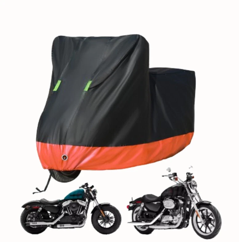 Motorcycle Cover Waterproof Universal for Honda Shadow Spirit VT 1100 750 A 3XL Foto 4 de 4