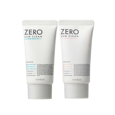 [rom&nd] Zero Sun Clean SPF50+ PA++++ 50ml (Tone Up / Fresh)
