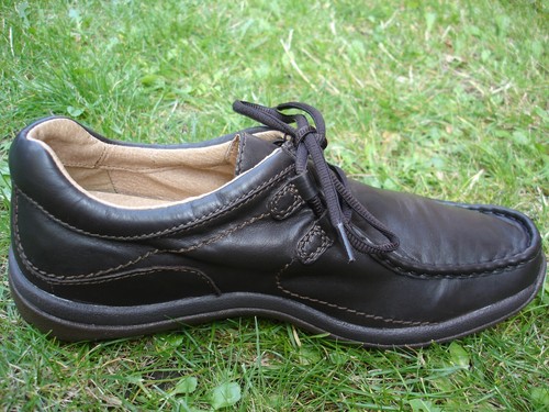 Clarks Shuttle Run ACTIVE-AIR Zapato de Cuero Suave Marrón Ébano Hombres UK-9 G EU-43 M - Imagen 6 de 6