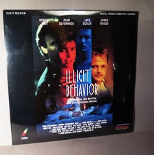 7020:ILLICIT BEHAVIOR,Thriller,Laserdisc,verschweißt und neu, Nr.1