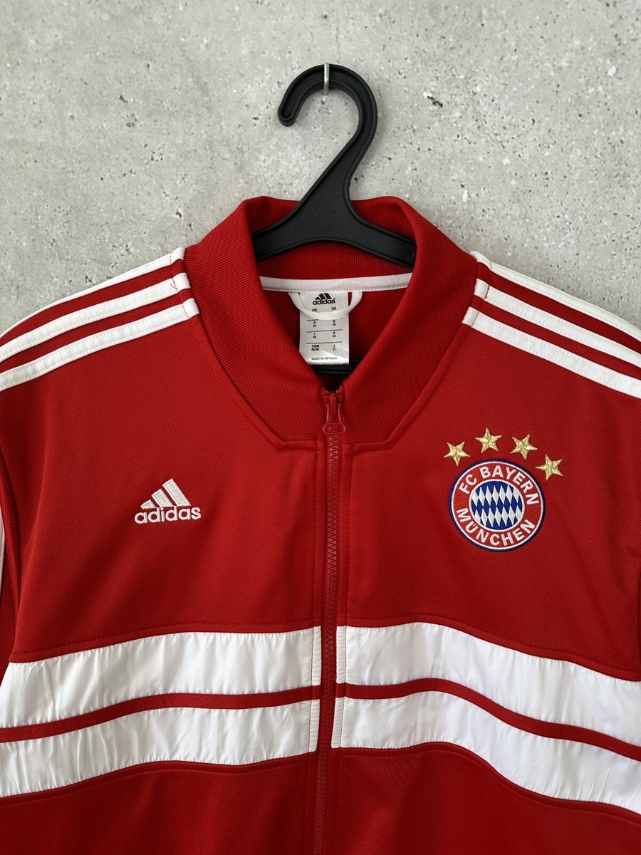 BAYERN MUNICH 2013 2014 TRAINING FOOTBALL JACKET ADIDAS TRACK TOP