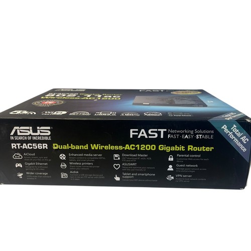 ASUS RT-AC56U 802.11ac Dual-Band Wireless-AC1200 Gigabit WiFi Router - Picture 6 of 10