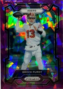 2023 Panini Prizm - PSA10 Purple Ice Prizm #266 Brock Purdy /225