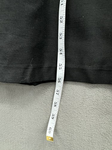 VTG 50’s 60's Women’s Black & Velvet Wool Evening Dress Tag See Measurements - Picture 11 of 15