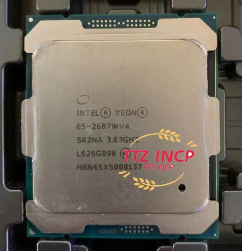 Intel Xeon E5-2687W V4 CPU SR2NA 3.00GHz 12-Core LGA2011-3 160W 30MB - 第 1/3 張圖片