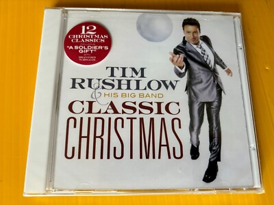 Tim Rushlow & His Big Band Classic Christmas BRAND NEW CD with Branford Marsalis