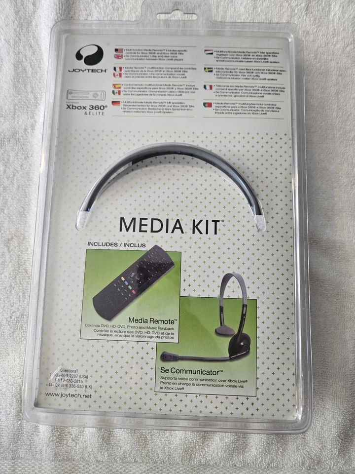2007 NEW Xbox 360 & ELITE  Media Kit Remote Headphones - Image 4 of 4