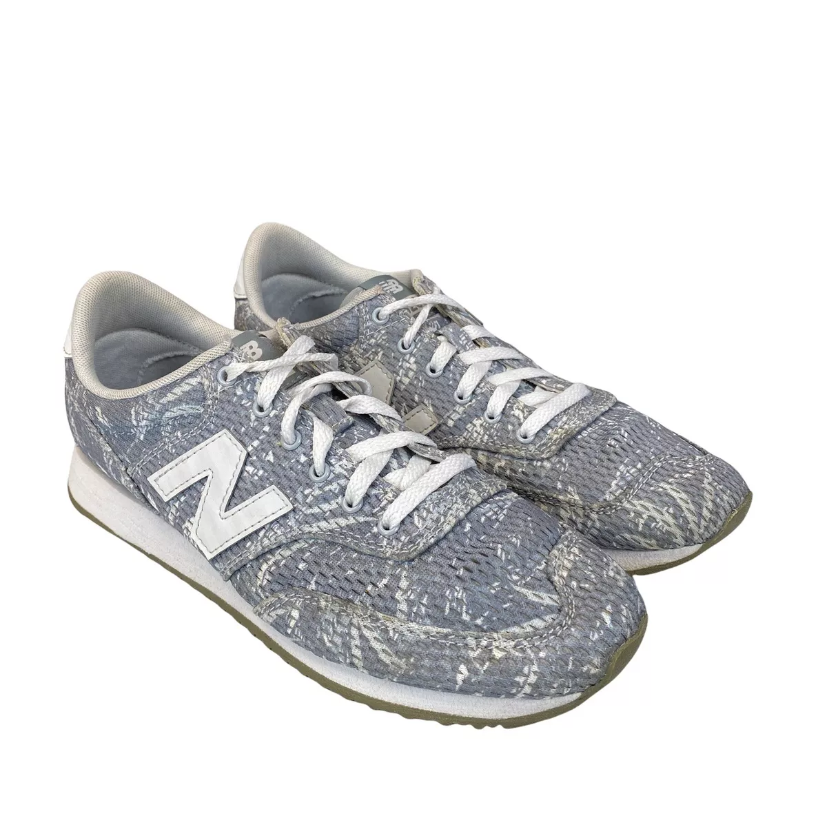 New Balance 620 Women s Gray White Mottled Sneakers Sz 8.5
