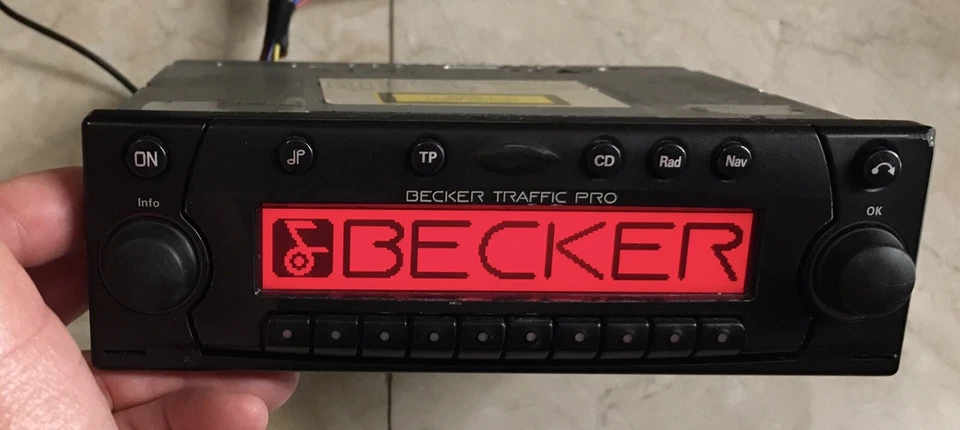 BECKER BE4720 PRO Autoradio Bluetooth Nav CD AUDI BMW MERCEDES PORSCHE TOP Speed - Bild 4 von 4