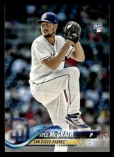 2018 Topps #376 Kyle McGrath Rookie Card San Diego Padres