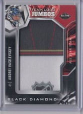 2022-23 Upper Deck Black Diamond Team Logo Jumbo Patches Relics Andrei