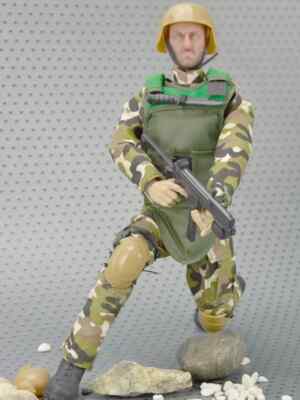 1/6 Male static soldier 12