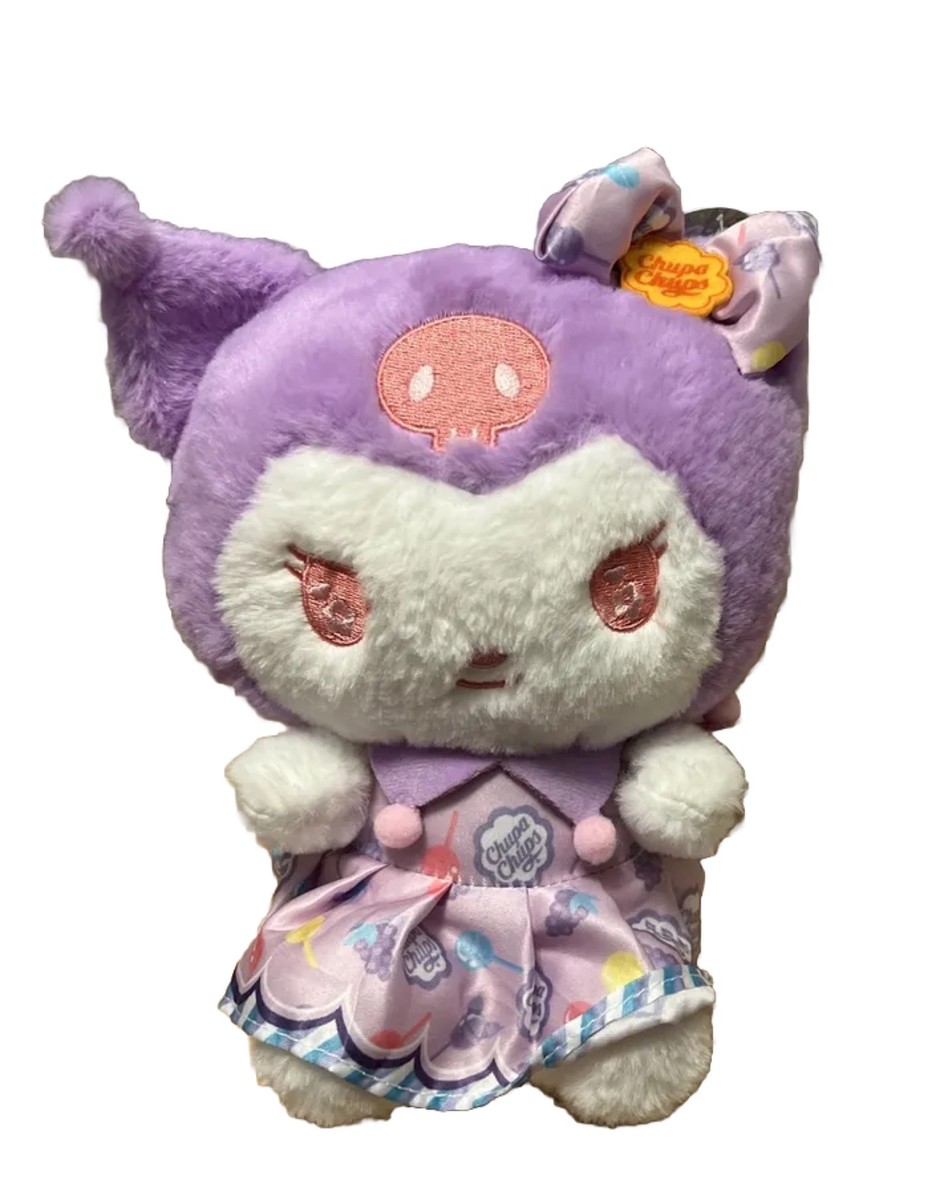Kuromi Plush Sanrio Peusa Chupa Chups Toy 10” Japan With Tag | eBay