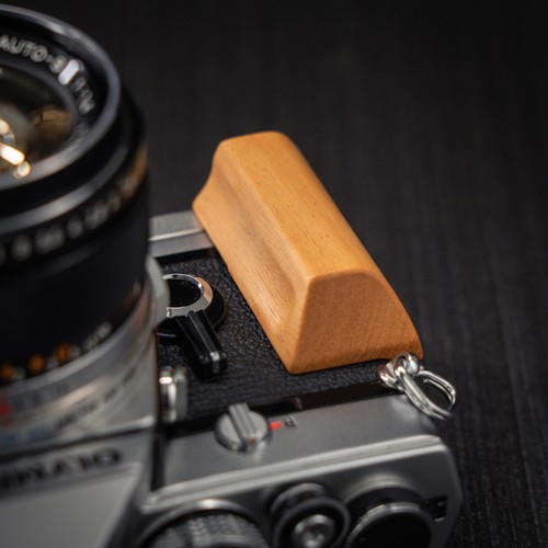 Wooden Handle Grip L Plate Alloy Baseplate fr Olympus OM2 OM1 OM-1 Camera Holder - Picture 39 of 45