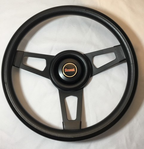 International Harvester Scout800 New Replacement Steering Wheel Rallye Style Kit - Picture 3 of 5