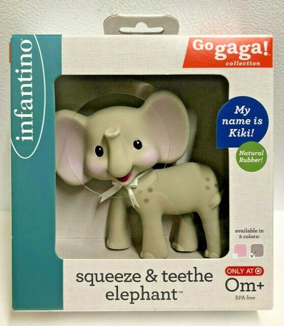 infantino squeeze and teethe elephant