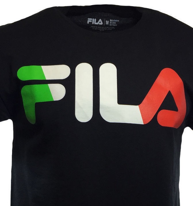 FILA Mens T Shirt Size Small-Medium-Italy Flag Tees Logo Athletic Sports  Apparel | eBay