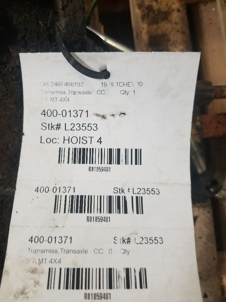 Manual Transmission 4 Speed 4X4 Fits 1978 CHEVROLET 20