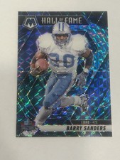 2025 Mosaic Hall of Fame Genesis Prizm Barry Sanders #291 Case Hit SSP SHIPSFREE