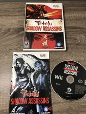 Tenchu: Shadow Assassins Nintendo Wii Complete in box with Manual