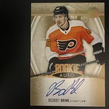 2022-23 Upper Deck The Cup Rookie Auto Bobby Brink RPA Rookie /36