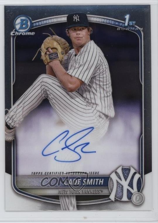 2025 Bowman Chrome Prospect Auto Cade Smith #CPA-CS Auto 18op