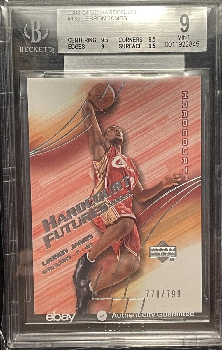 2003-04 Upper Deck Hardcourt - LeBron James #132 for sale | eBay