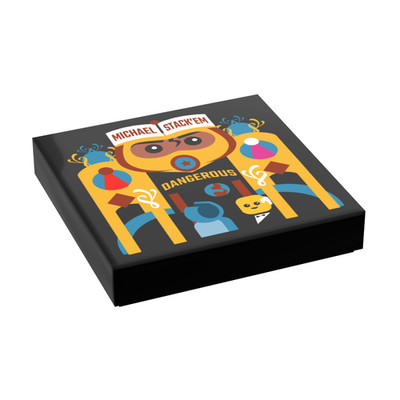 Michael Stack'em, Dangerous - B3 Customs   Music Album Cover (2x2 Tile)
