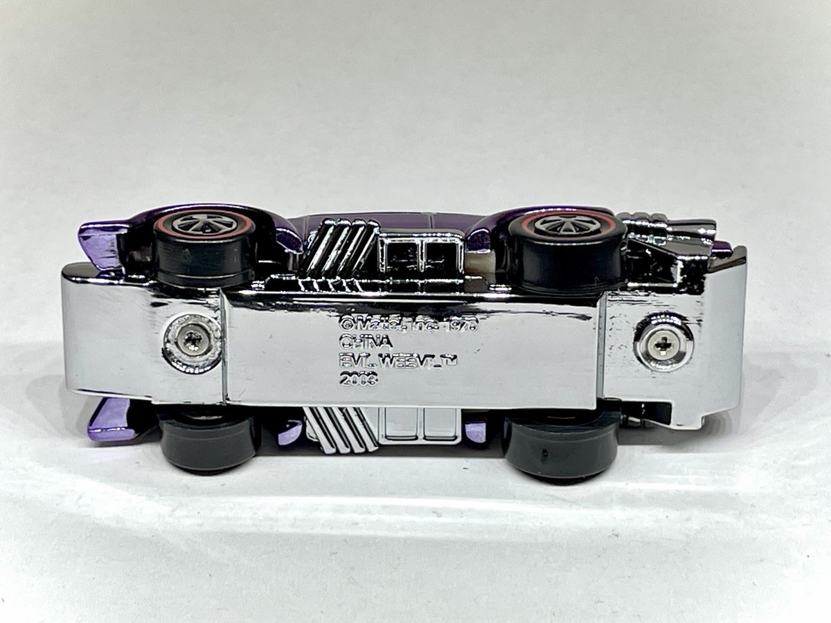 EVIL Michael Callaghan ハード　スティール　激レア 👿 Hot Wheels CUSTOM MADE SPECTRAFLAME REDLINE EVIL WEEVIL