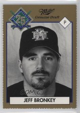 1994 Miller Brewing Milwaukee Brewers 25 Year Commemorative Jeff Bronkey 0q3
