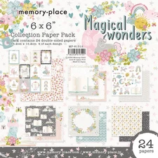 Magical Wonders Double-Sided Paper Pack 6"X6" 24/Pkg-Magical Wonders - 3 Pack