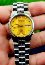 VINTAGE OF CITIZEN AUTOMATIC 21 JEWELS DAY DATE MEN WRIST WATCH JAPAN