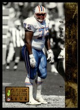1993 PRO LINE LIVE FUTURE STARS FOOTBALL CARD BRAD HOPKINS #10 HOUSTON OILERS