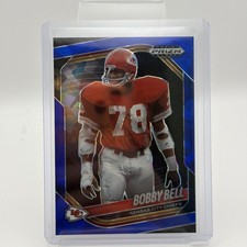 2025 Panini Prizm Black - Blue Ice /125 Bobby Bell #73 Chiefs