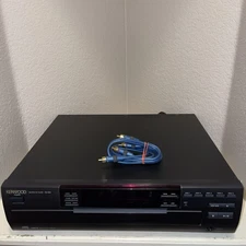 Kenwood Audio Model CD-204 5 CD Changer Compact Disc Player HiFi Stereo - TESTED