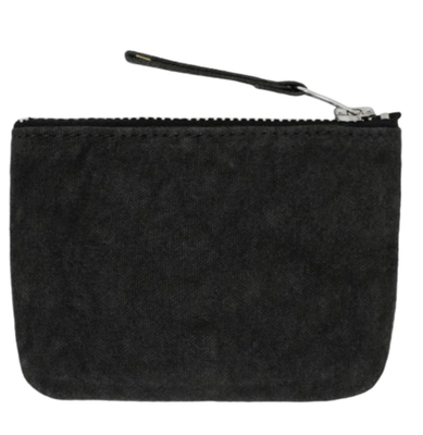 Stussy Canvas Coin Pouch Washed Black | eBay