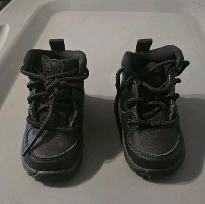 Toddler's Nike Manoa LTR Black/Black (BQ5374 001) Size 3C