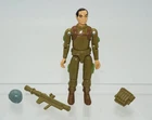 Vintage 1982 GI Joe ARAH ZAP Bazooka Soldier Figure Strt Arm + All Accessories