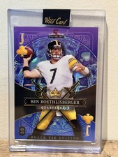 Wild Card 5 Card Draw Stacked Deck Black Tie Ben Roethlisberger 2/3 2026