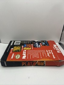 oval seal Platoon complete in box nintendo nes poster movie film factory nr-MINT