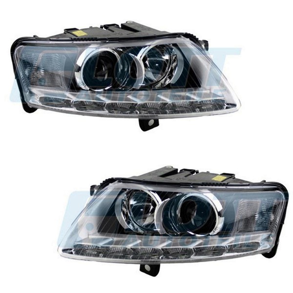 Bi-Xenon Hauptscheinwerfer D3S H7 Links + Rechts Passend FüR Audi A6 Ab 10/2008-image